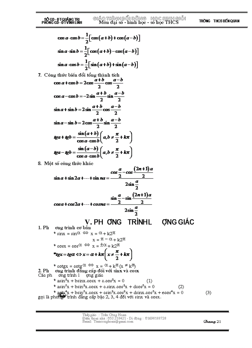 image for page Bồi dưỡng Toán THCS