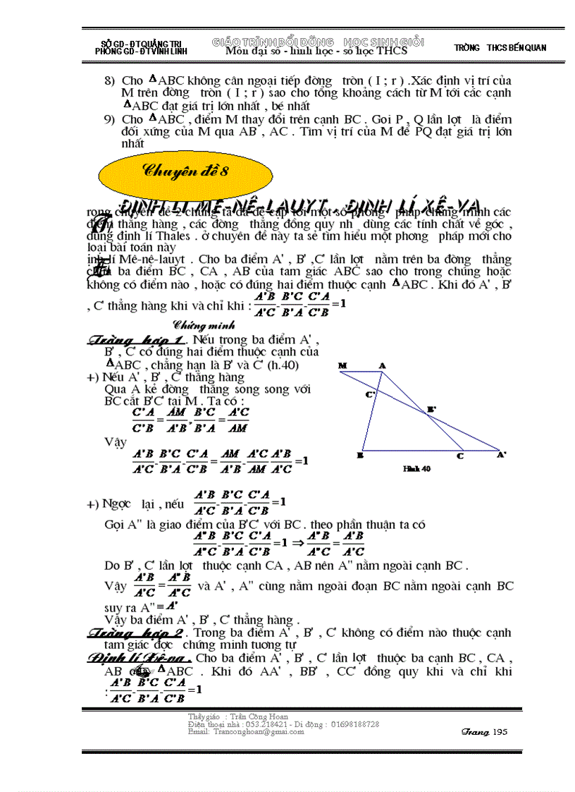 image for page Bồi dưỡng Toán THCS