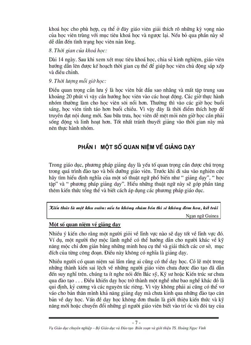 image for page Bồi dưỡng về PP dạy học