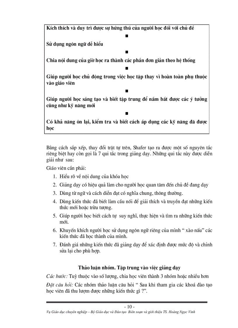 image for page Bồi dưỡng về PP dạy học