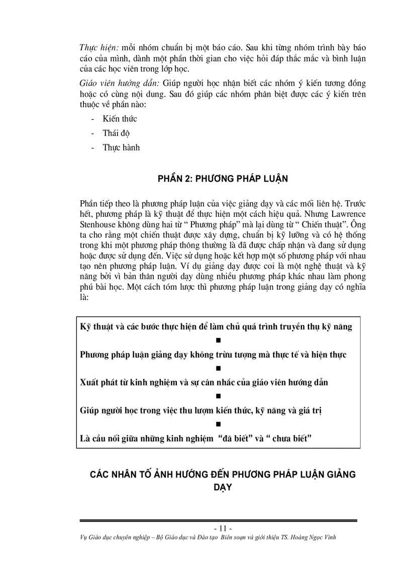 image for page Bồi dưỡng về PP dạy học