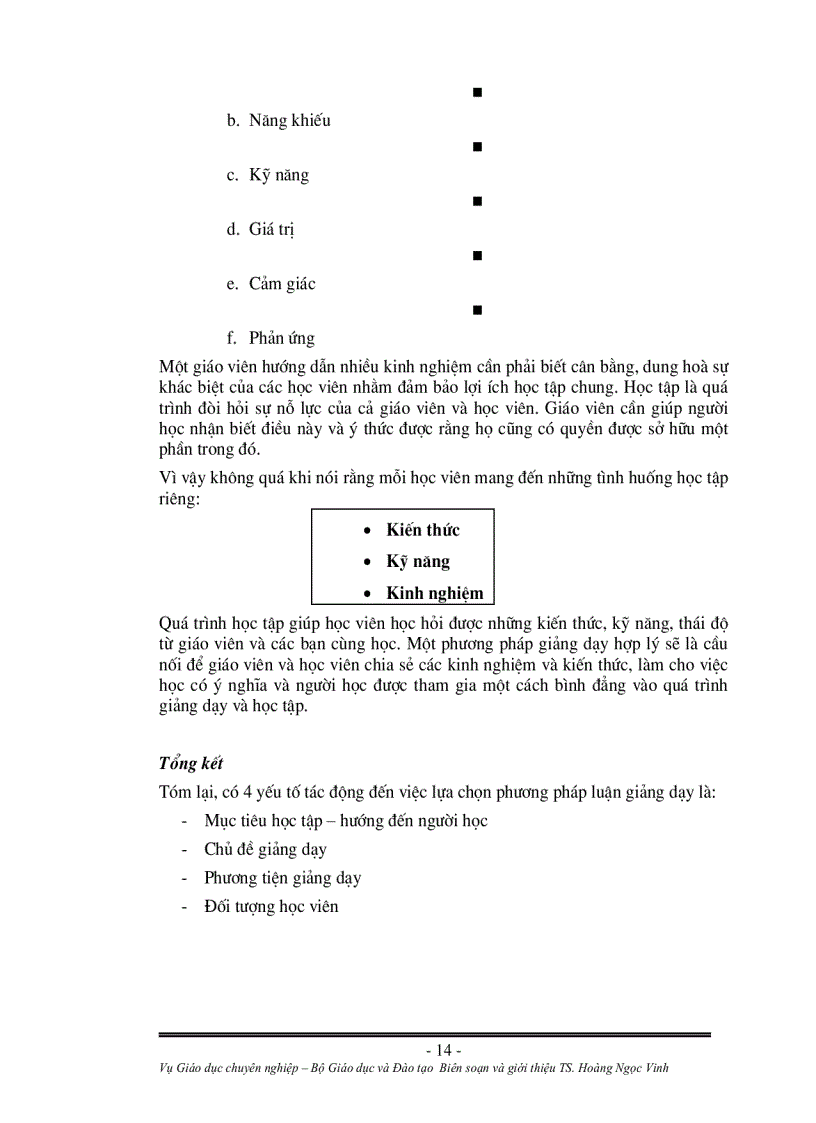 image for page Bồi dưỡng về PP dạy học