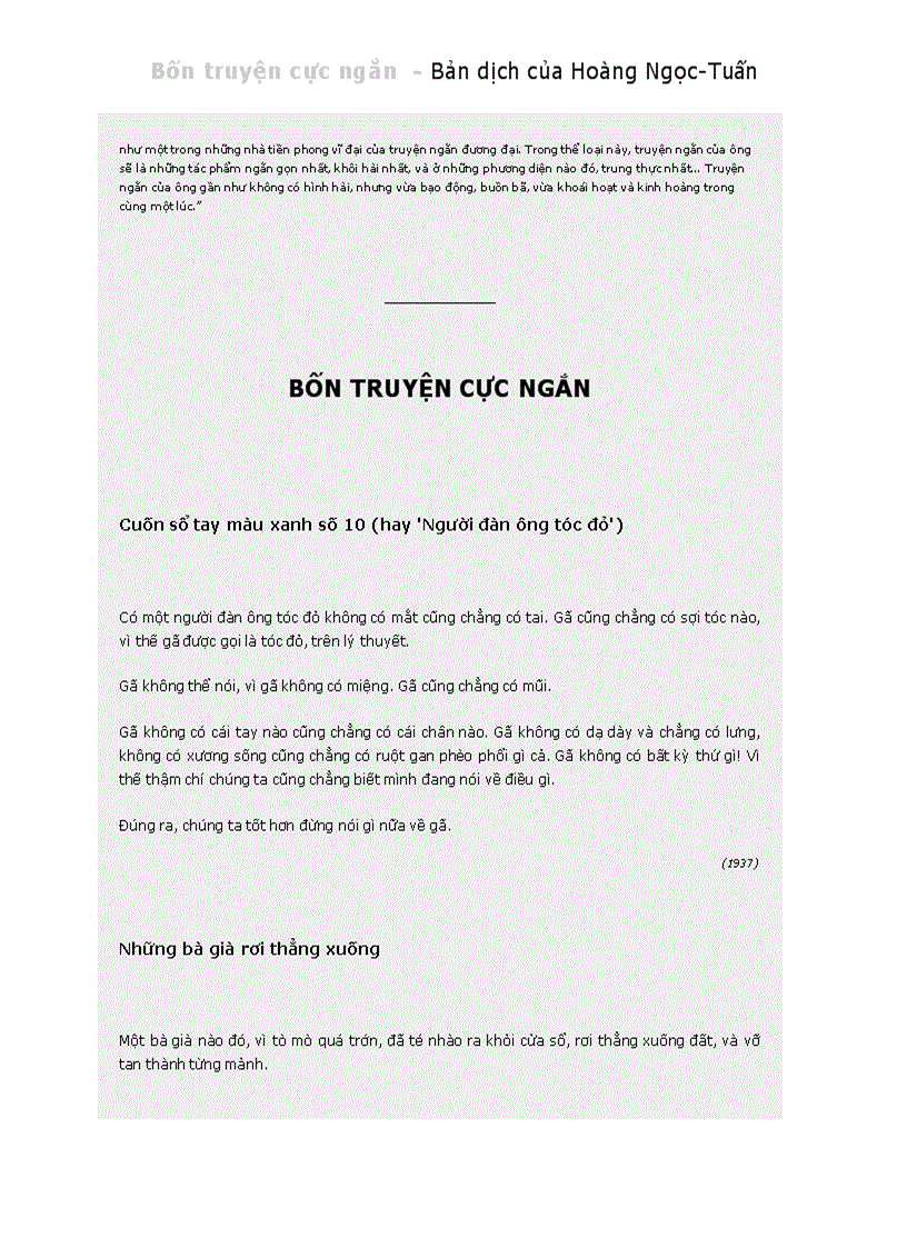 image for page Bon truyen cuc ngan rar