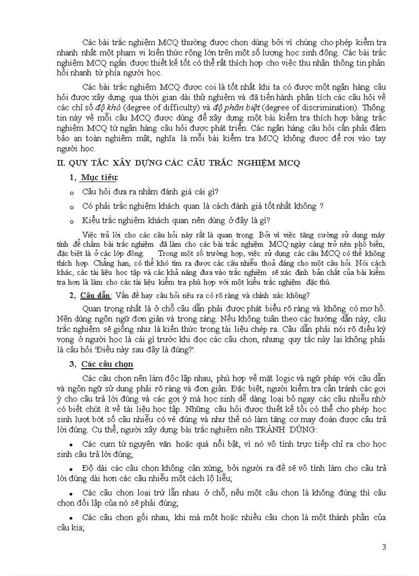 image for page Bước đầu nghiên cứu cách điều chỉnh một số câu trắc nghiệm khách quan trong sách bài tập môn sinh học lớp 12 nâng cao