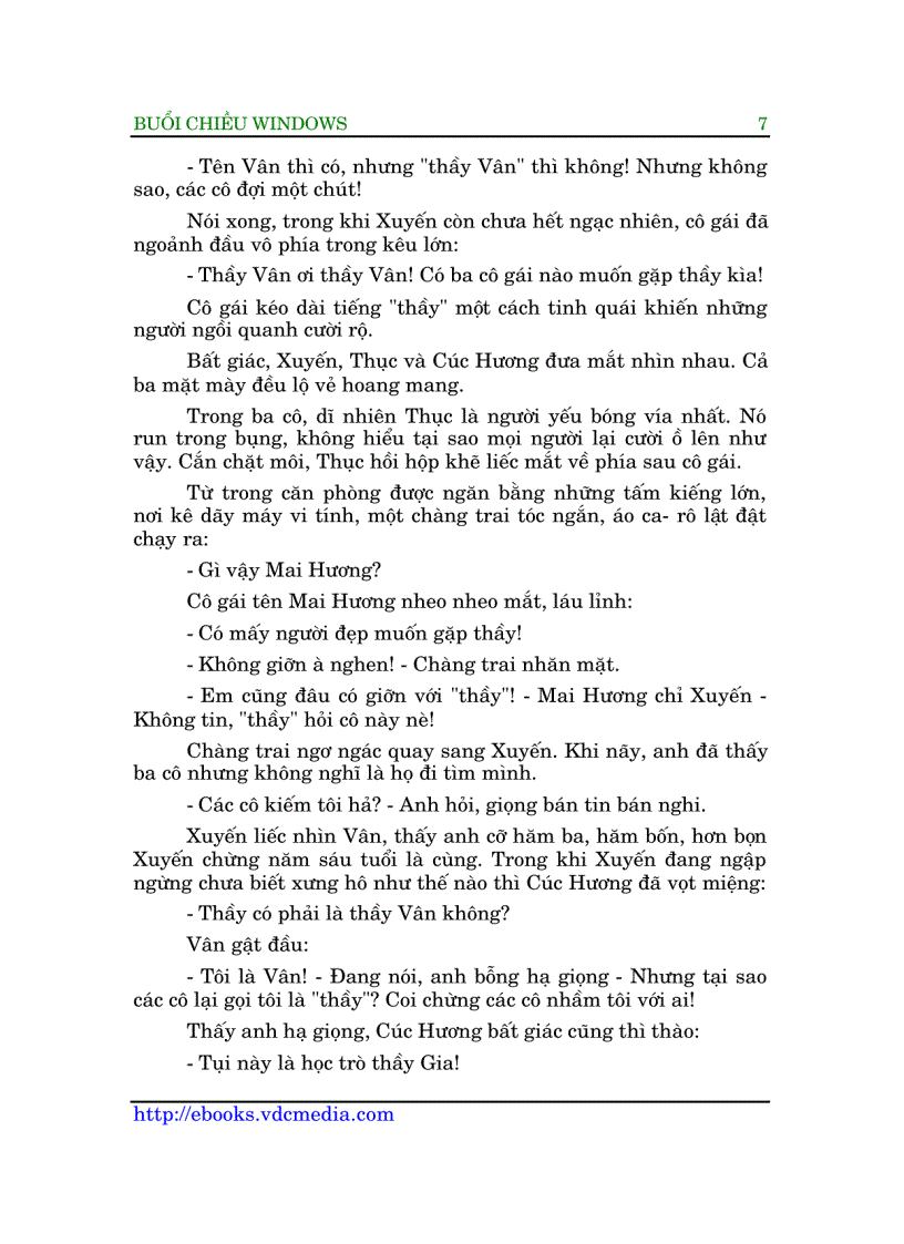 image for page Buổi Chiều Windows Nguyễn nhật Ánh 1