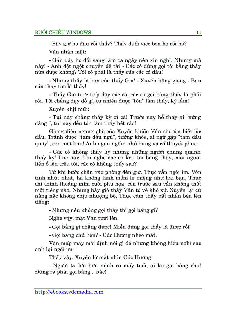 image for page Buổi Chiều Windows Nguyễn nhật Ánh 1