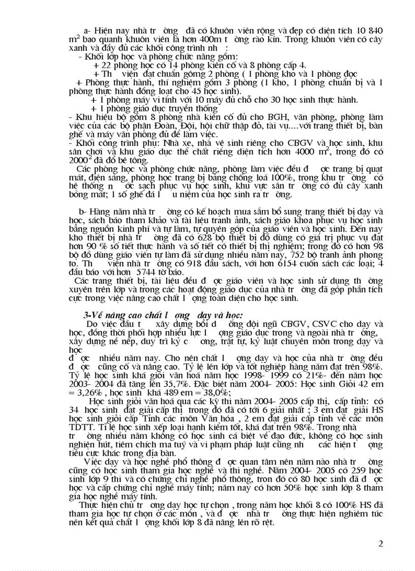 image for page Báo cáo thành tích Chi bộ 1