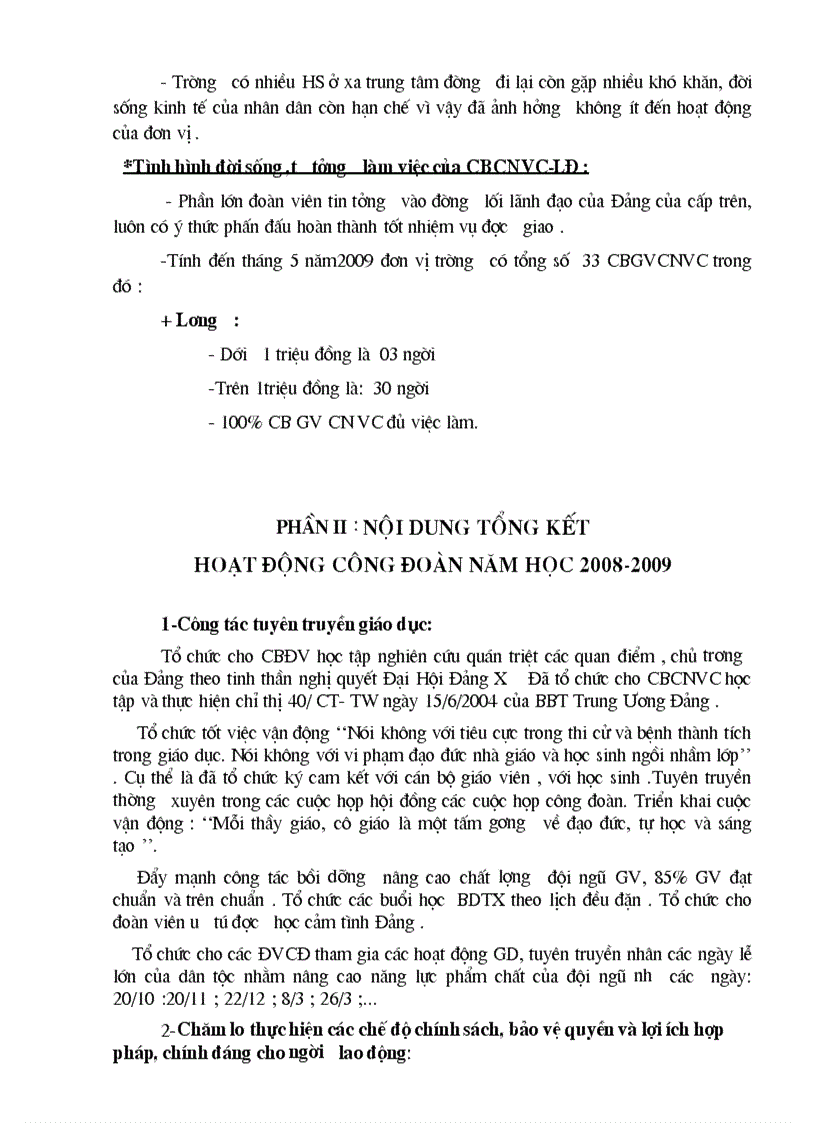 image for page Báo cáo tổng kết công đoàn 2008 2009 1