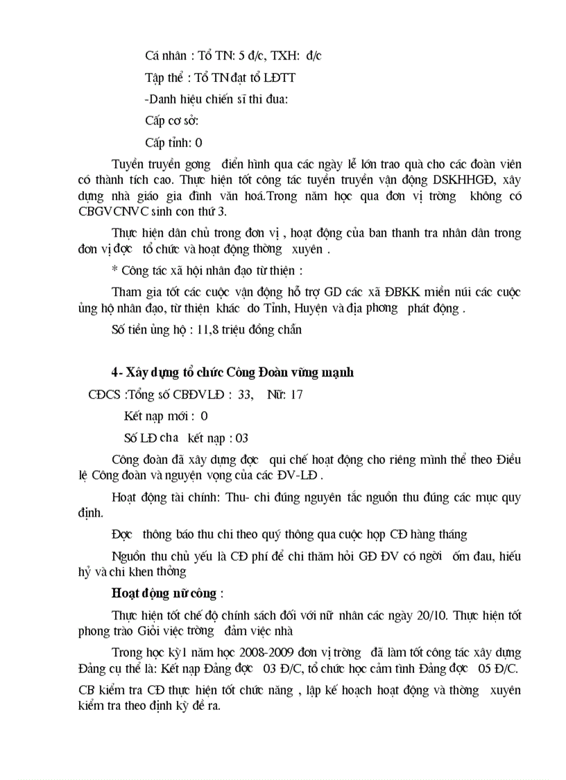 image for page Báo cáo tổng kết công đoàn 2008 2009 1