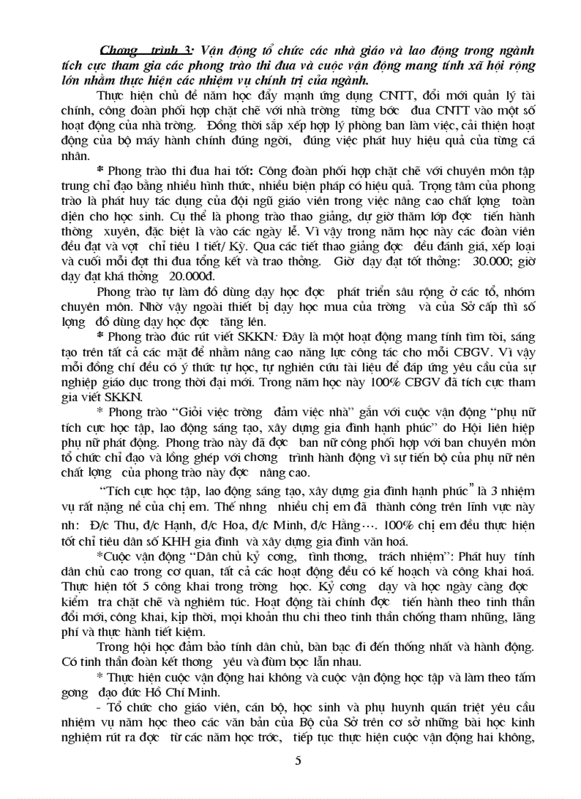 image for page Báo cáo tổng kết hoạt động công đoàn trơừng THPT nguyễn Thị Bích Châu năm học 2010 2011