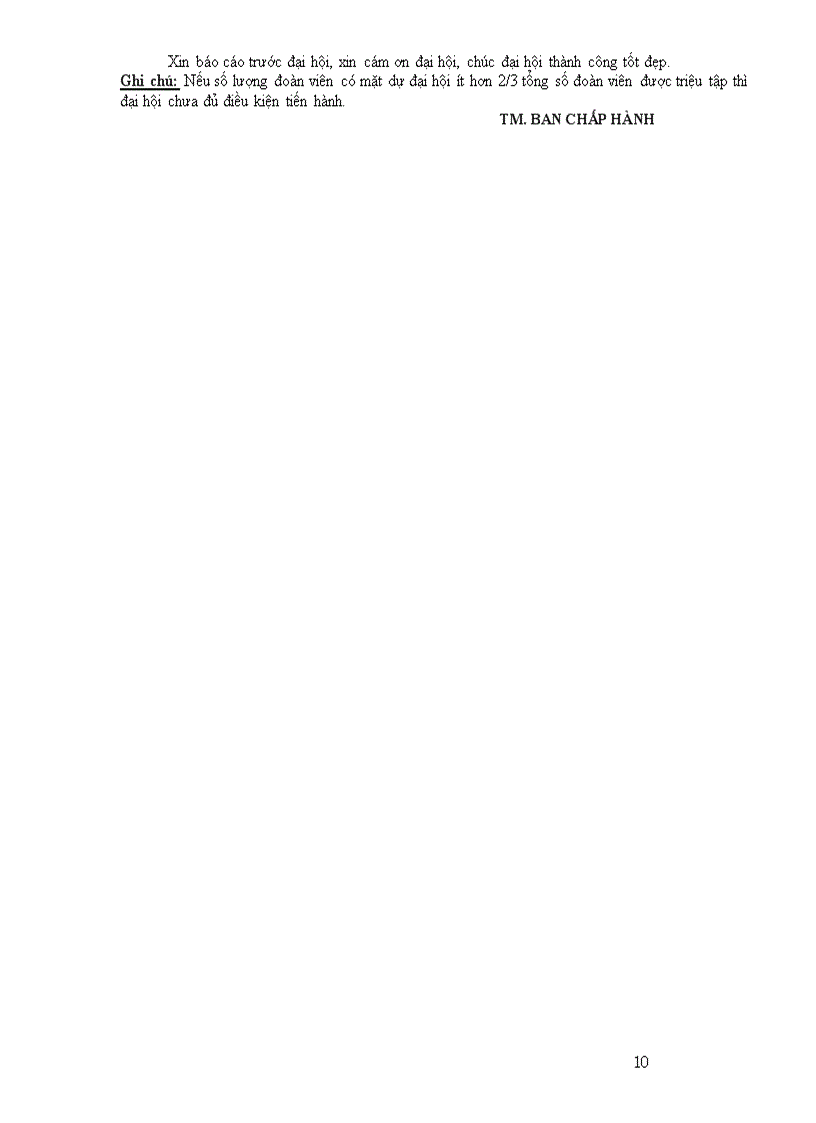 image for page C trình Đại hội Công đoàn có lời dẫn