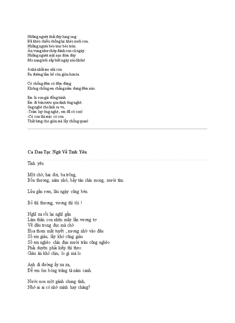 image for page Ca dao tục ngữ về tình yêu