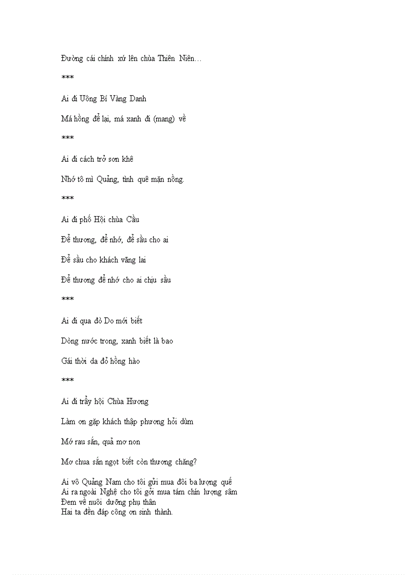 image for page Ca dao về địa danh