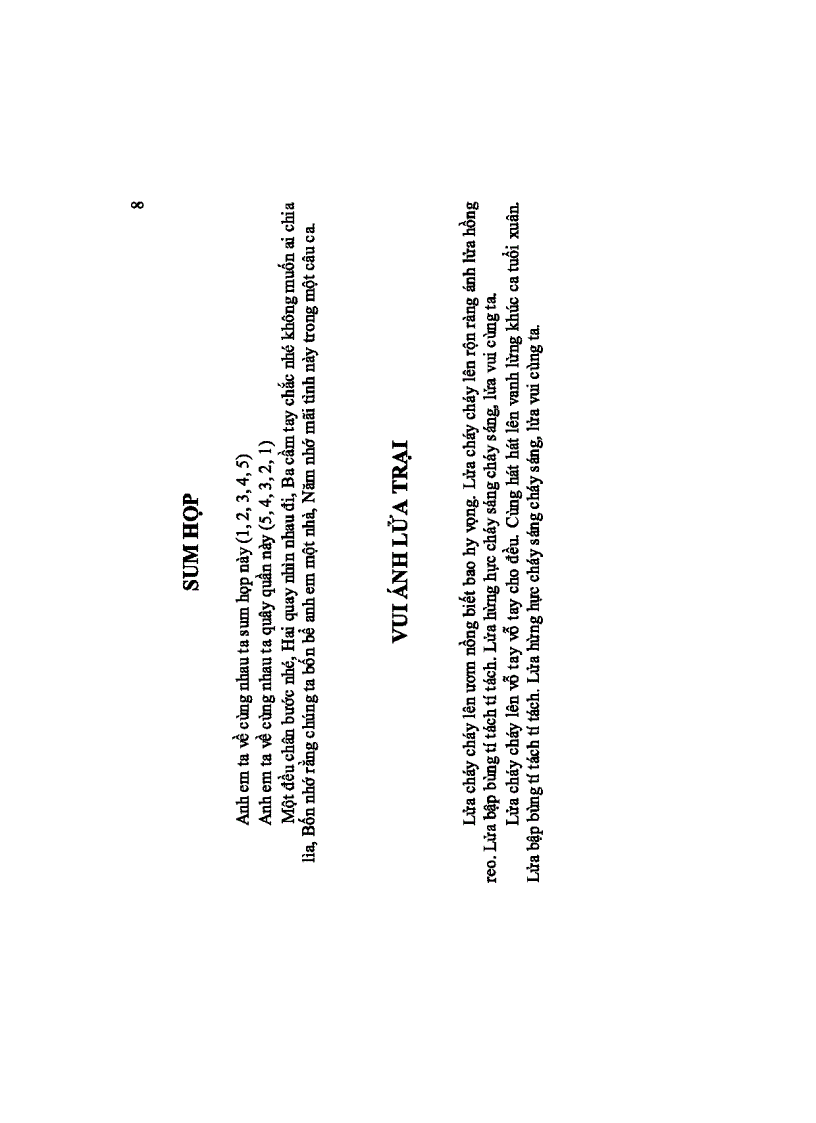 image for page Các bài hát sinh hoạt Đoàn