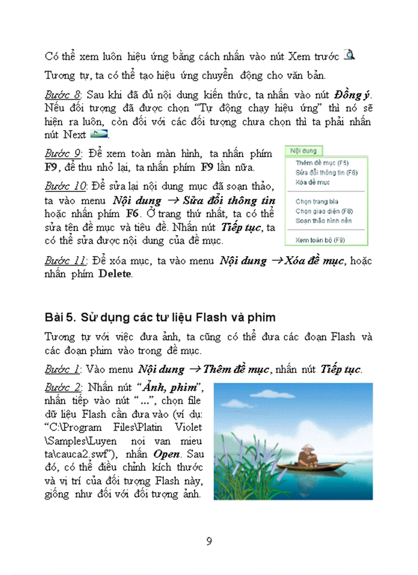 image for page Các bài thực hành kỹ năng ứng dụng CNTT trong dạy học