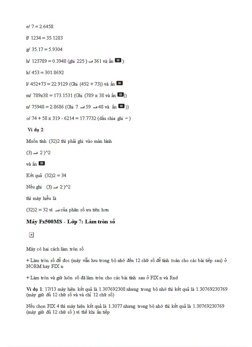 image for page Các bài toán CASIO CẤp II