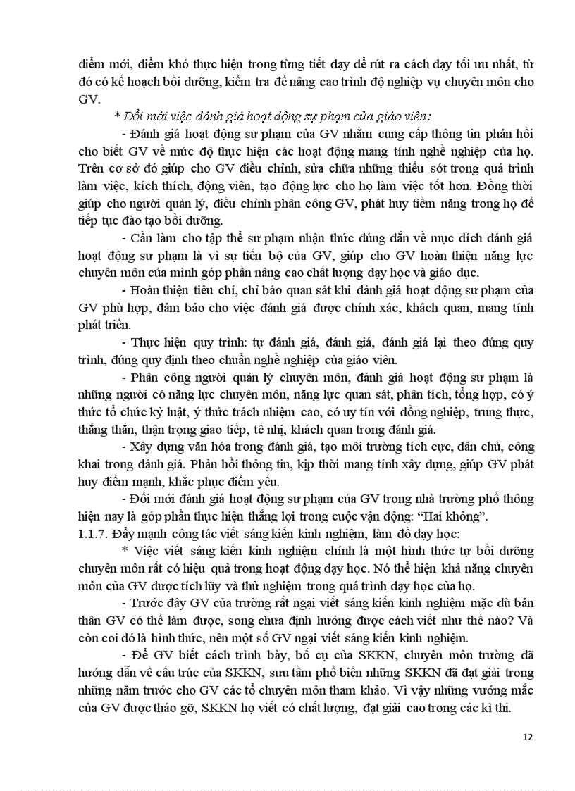 image for page Các biện pháp chỉ đạo công tác bồi dưỡng giáo viên giỏi của Hiệu trưởng trường trung học cơ sở