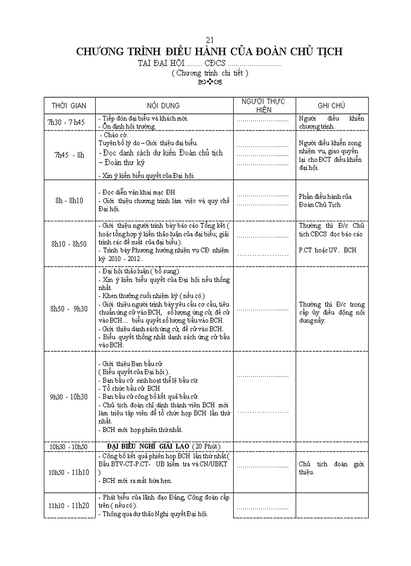 image for page Cac bieu mau đai hoi CĐCS nhiem ki 2010 2012