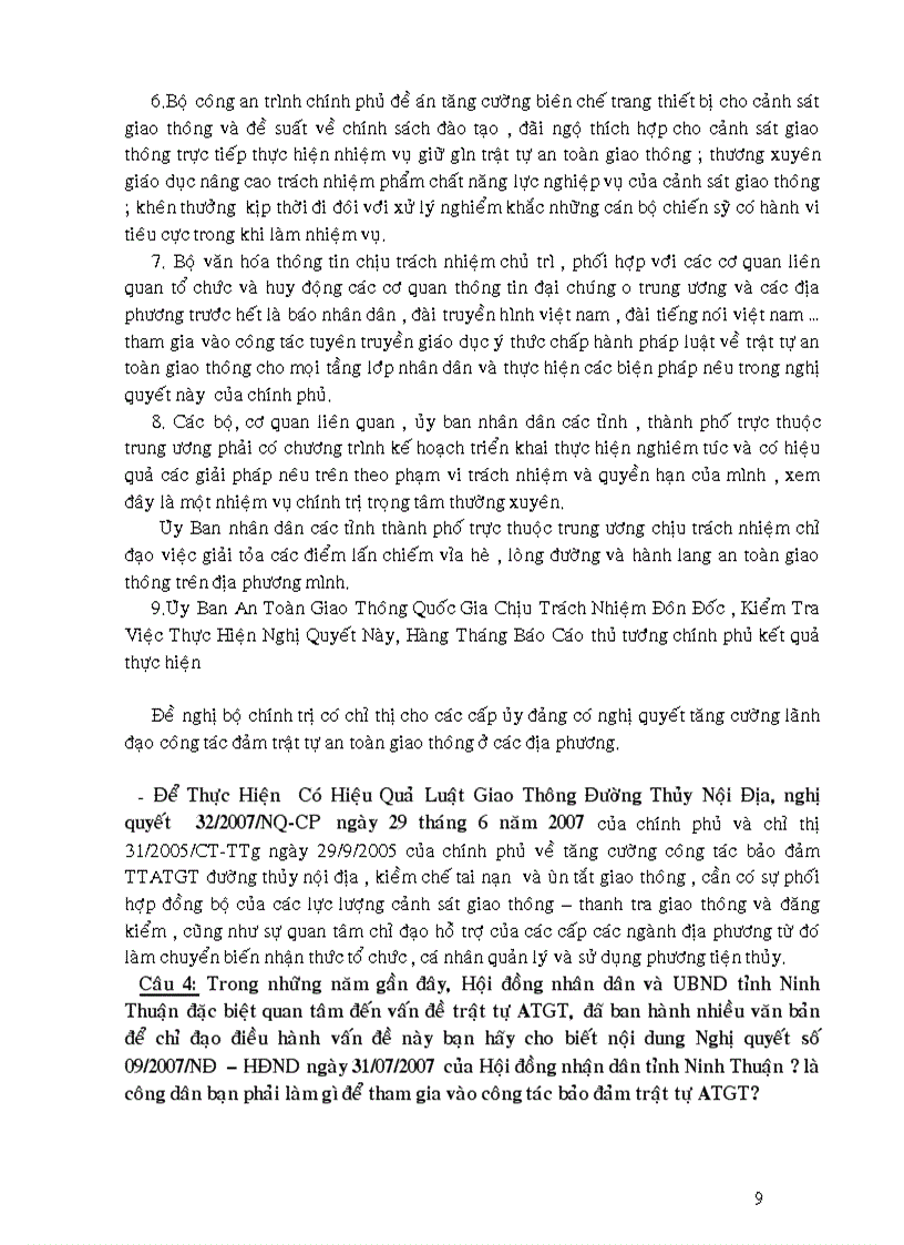 image for page Các câu hỏi thi tìm hiểu về An toàn giao thông