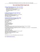 Các code đồng hồ flash trang trí web