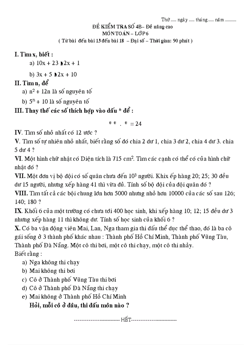 image for page Cac de toan so hoc