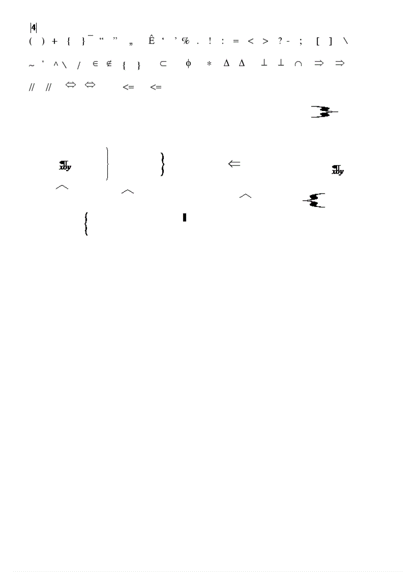 image for page Các ký tự toán học sử dụng hữu ích