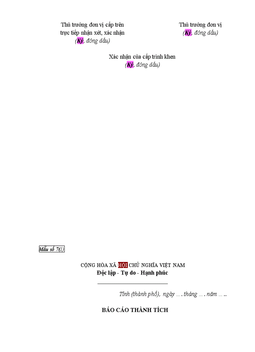 image for page Cac loai bieu mau de nghi khen thuong