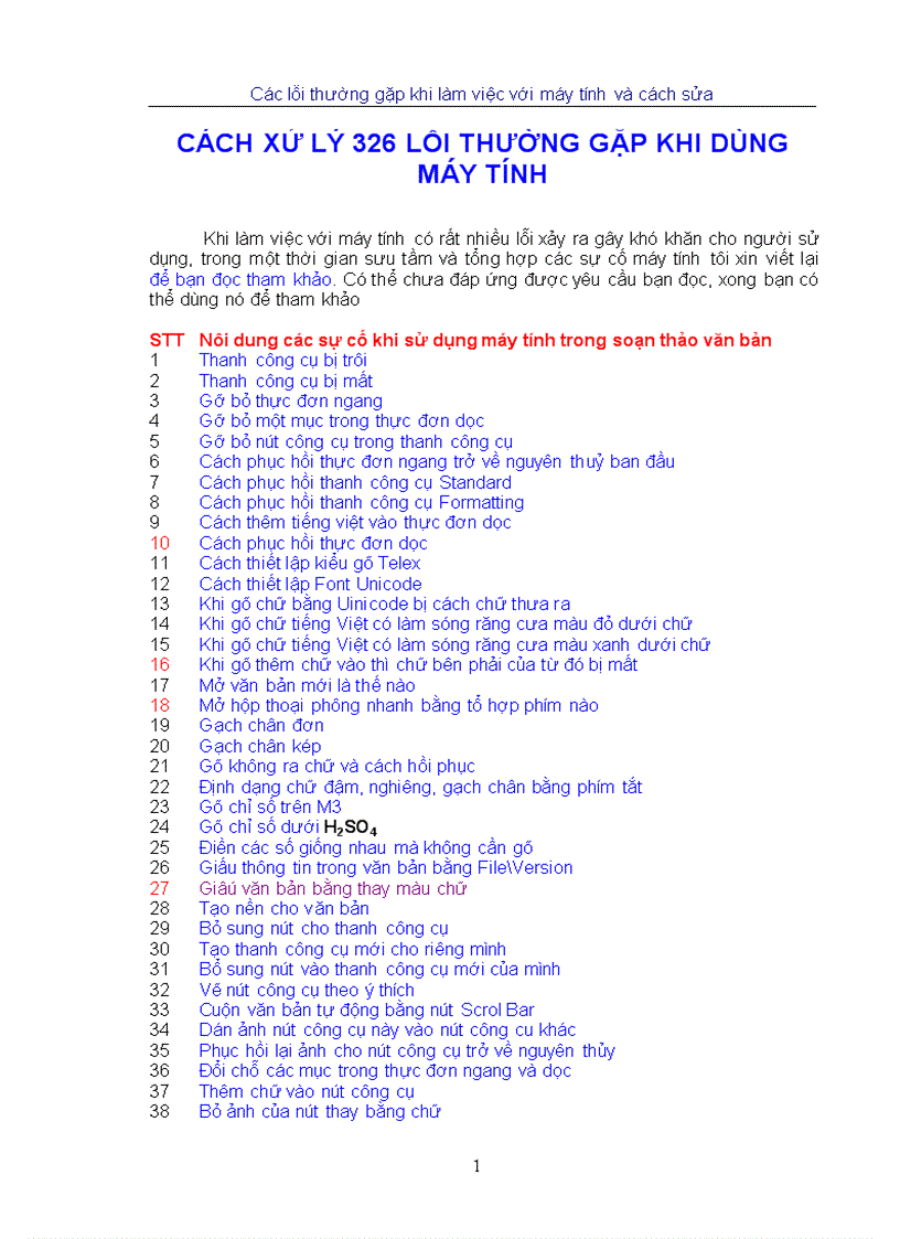 image for page Cac loi may tinh thuong gap va cach khac phuc