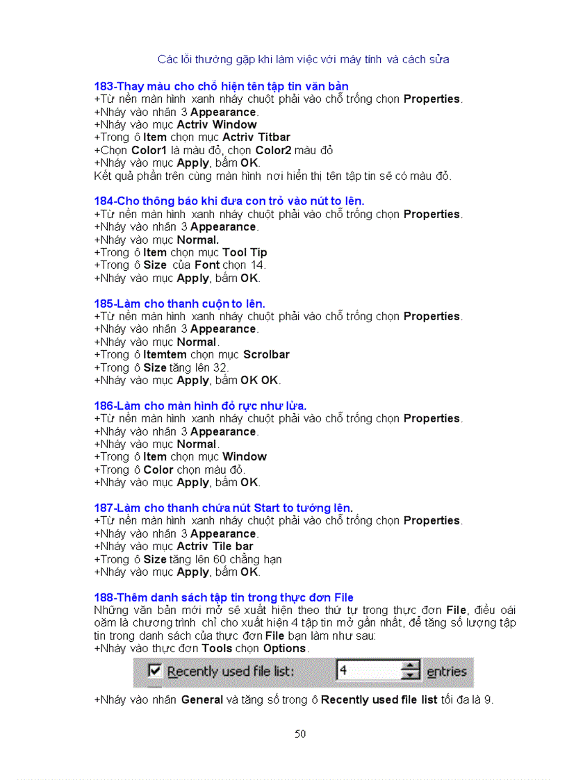 image for page Cac loi may tinh thuong gap va cach khac phuc