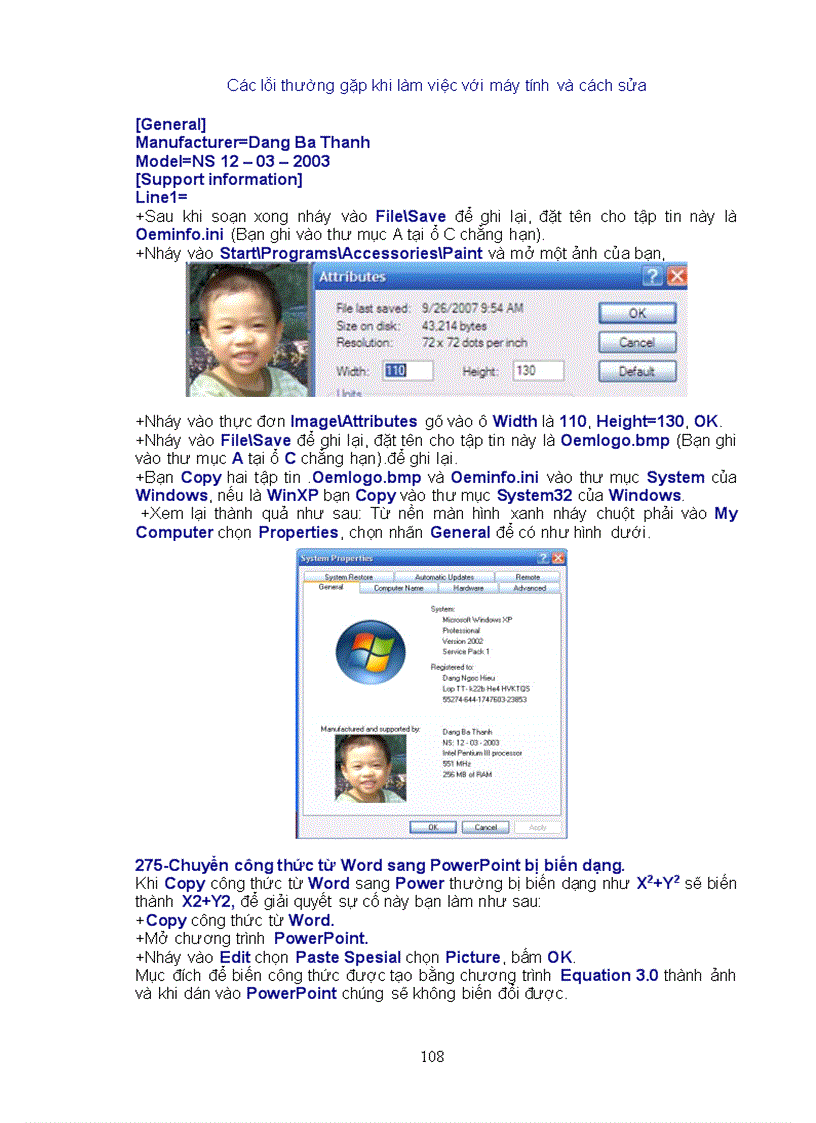 image for page Cac loi may tinh thuong gap va cach khac phuc