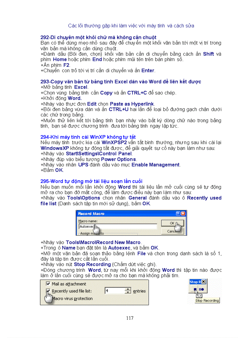 image for page Cac loi may tinh thuong gap va cach khac phuc