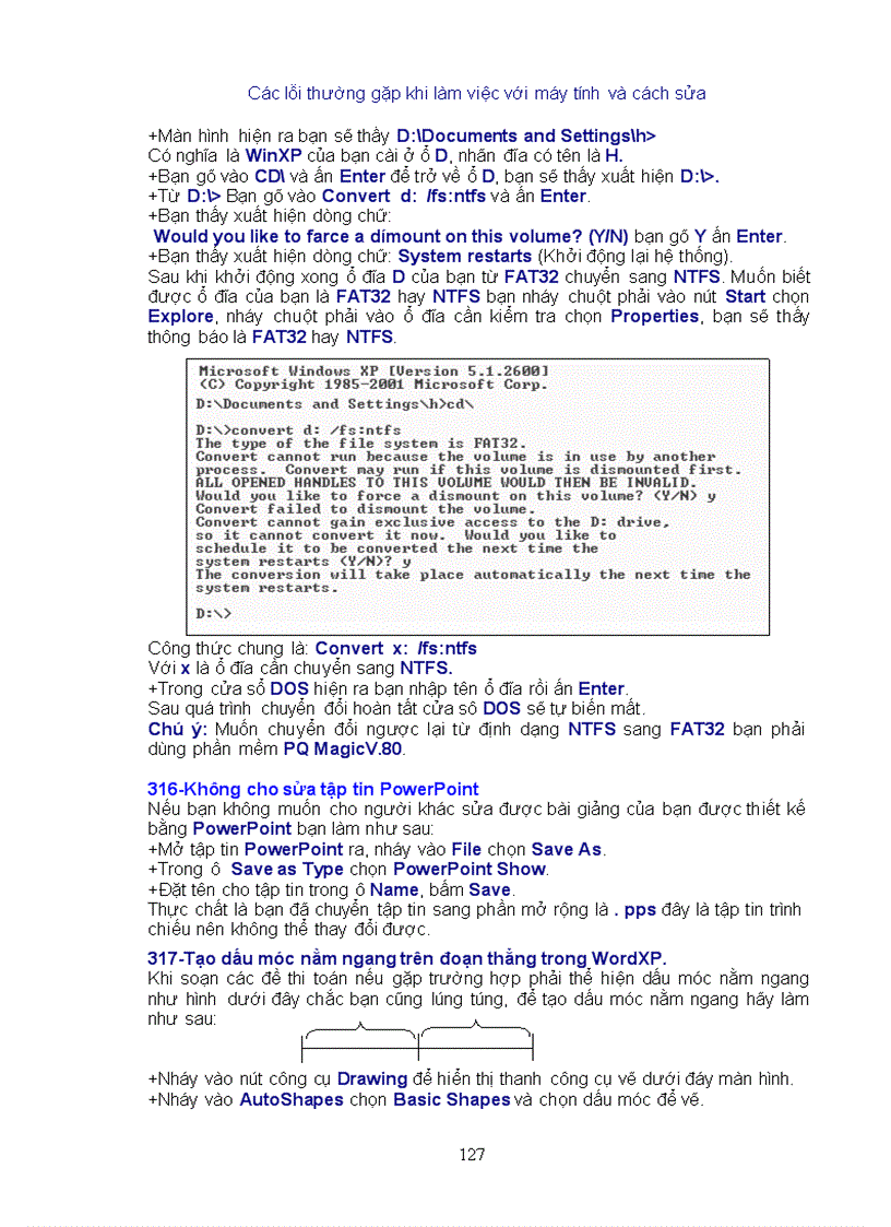 image for page Cac loi may tinh thuong gap va cach khac phuc