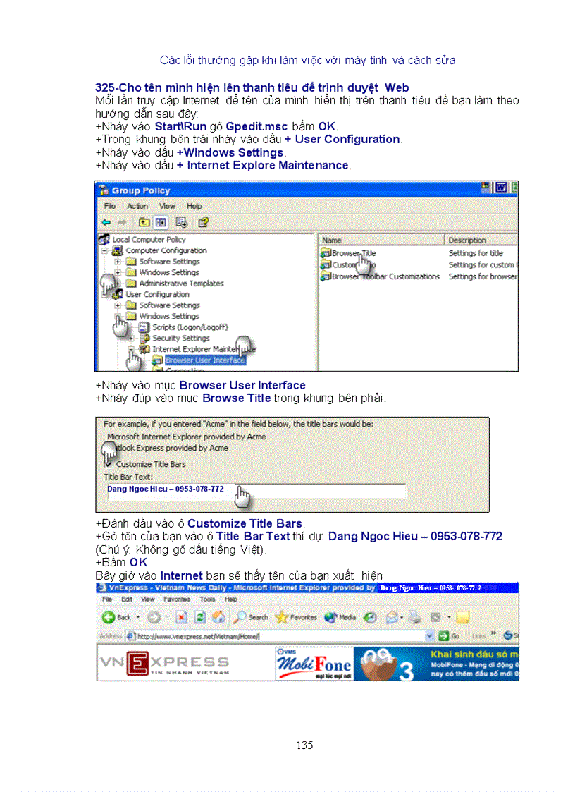 image for page Cac loi may tinh thuong gap va cach khac phuc