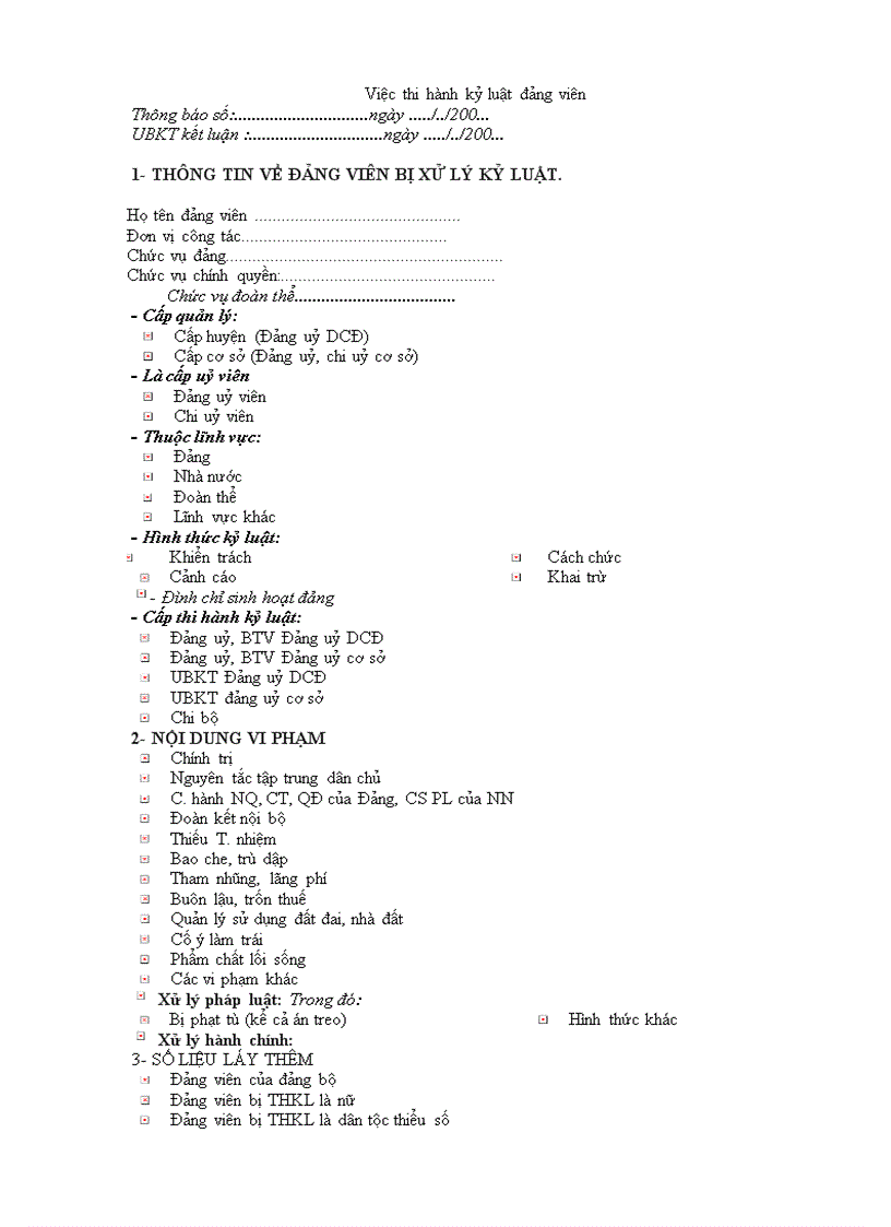 image for page Các mẫu kiểm tra Đảng
