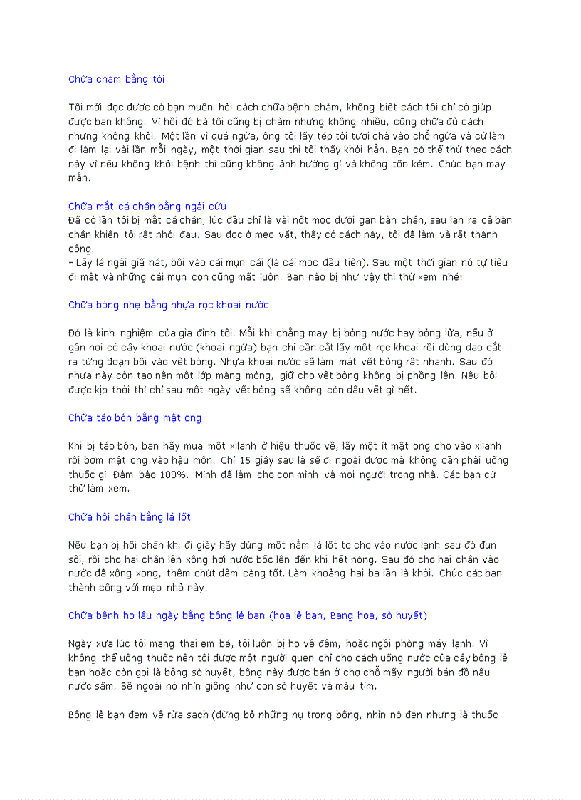 image for page Cac meo chua benh hay