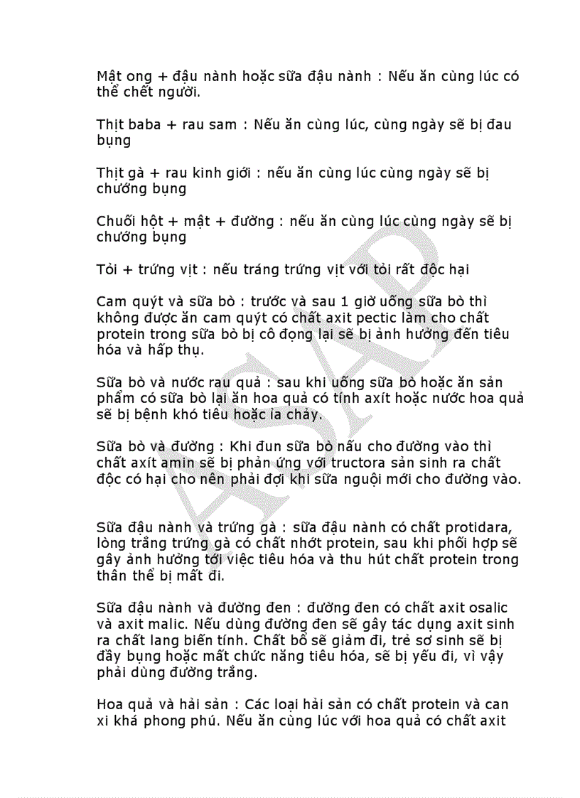 image for page Các món ăn kỵ nhau xem ngay kẻo hối hận