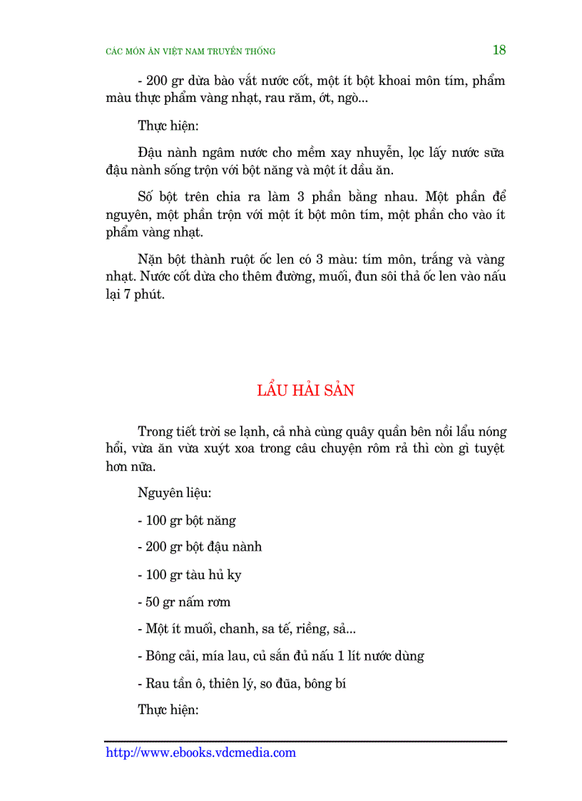 image for page Các món ăn Truyền thống Việt Nam