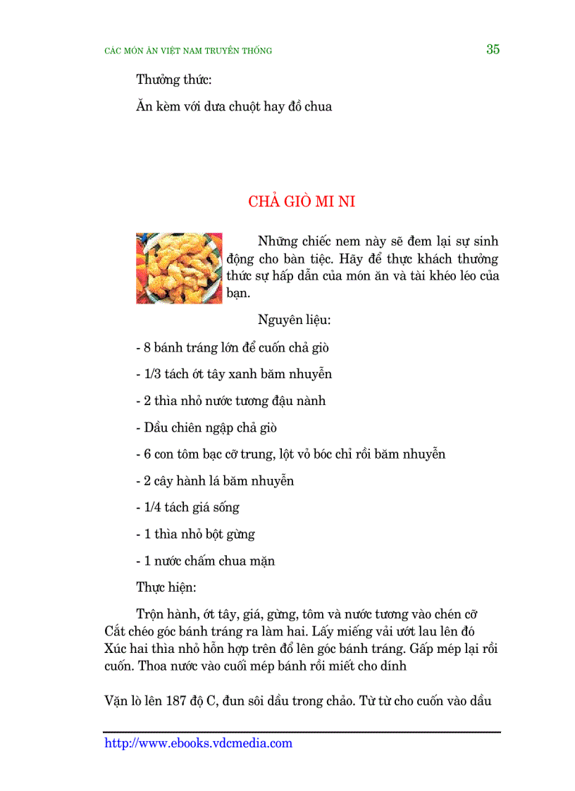 image for page Các món ăn Truyền thống Việt Nam