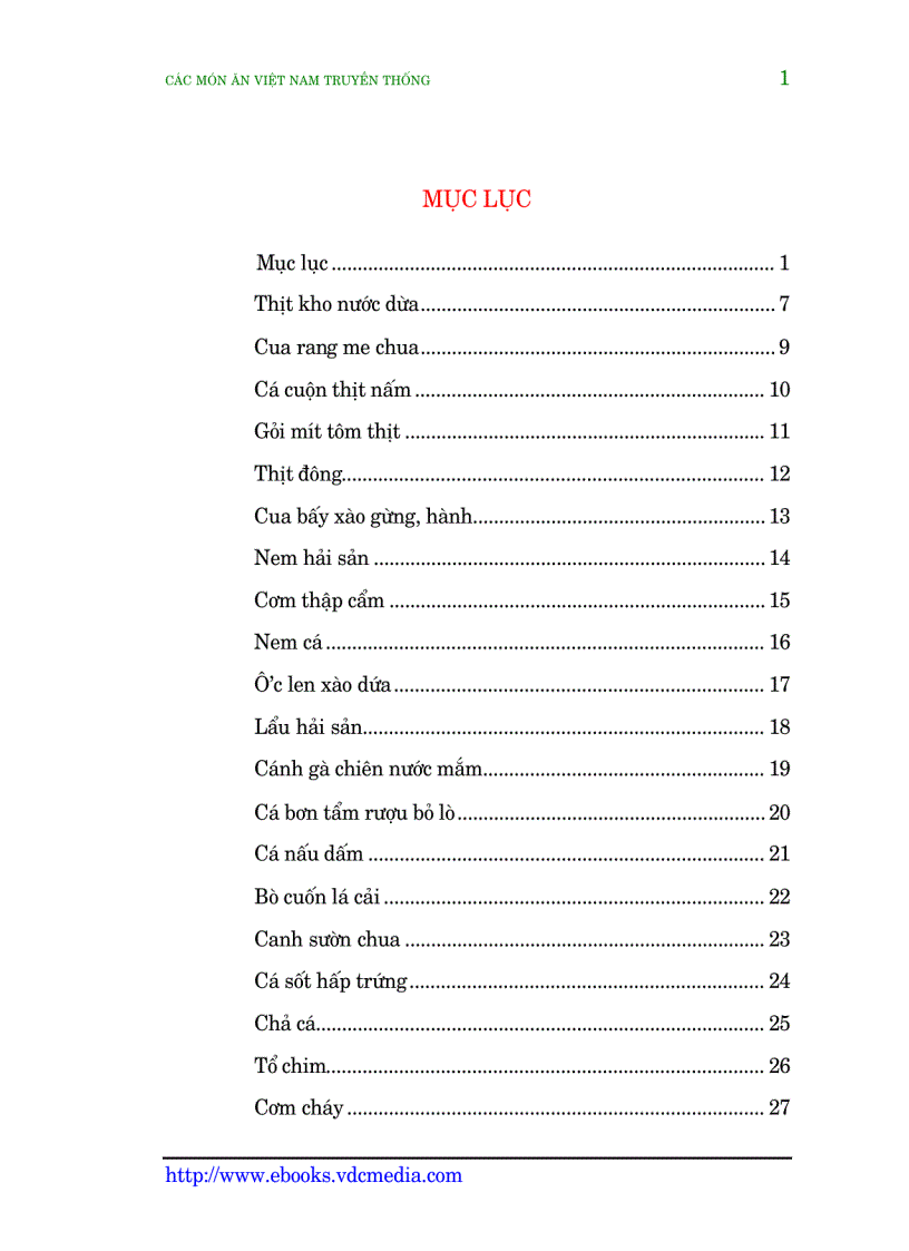 image for page Các món ăn Việt Nam