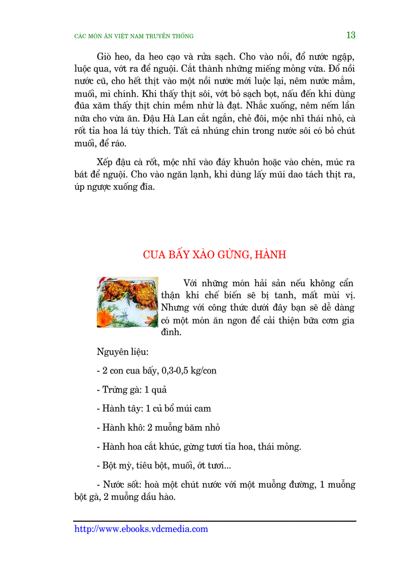 image for page Các món ăn VN truyền thống