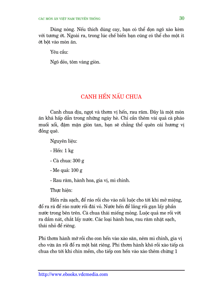 image for page Các món ăn VN truyền thống