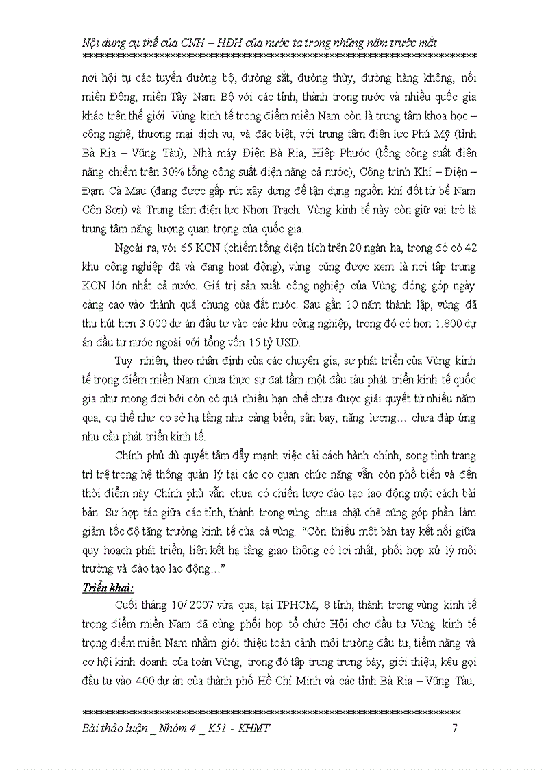 image for page Các nội dung cụ thể của CNH HDH