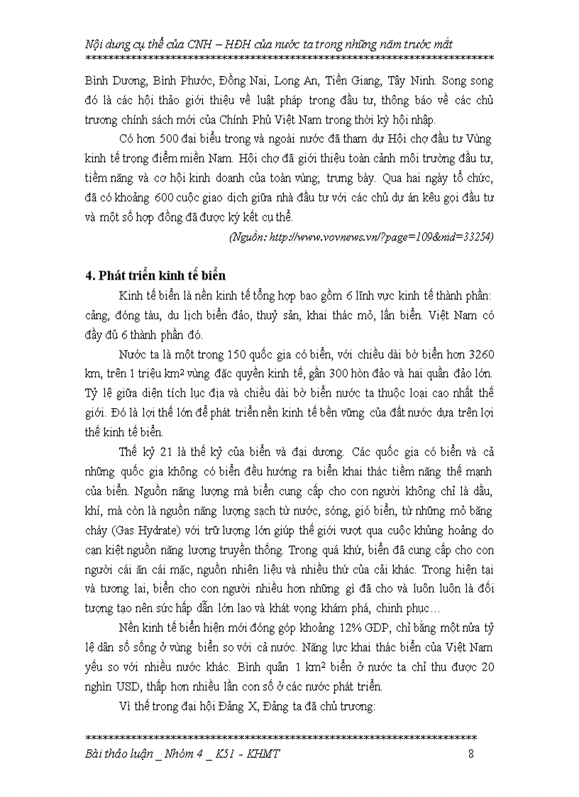 image for page Các nội dung cụ thể của CNH HDH