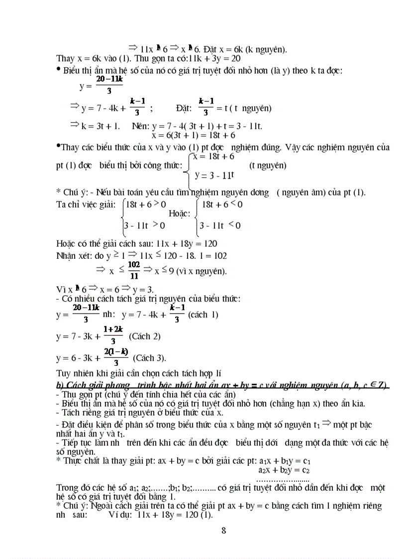image for page Các PP và kỹ thuật giải phương trình nghiệm nguyên