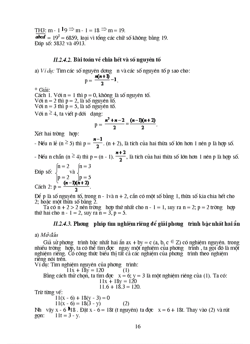 image for page Các PP và kỹ thuật giải phương trình nghiệm nguyên