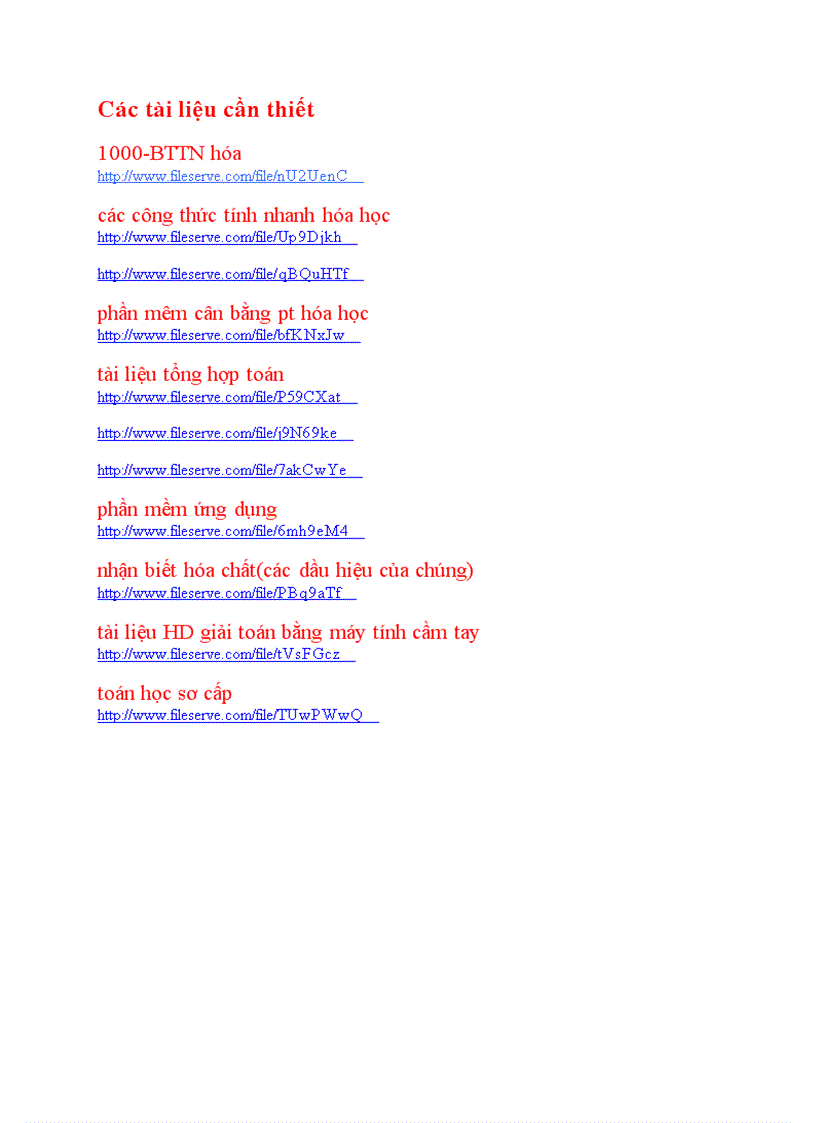 image for page Các tài liệu cần thiết