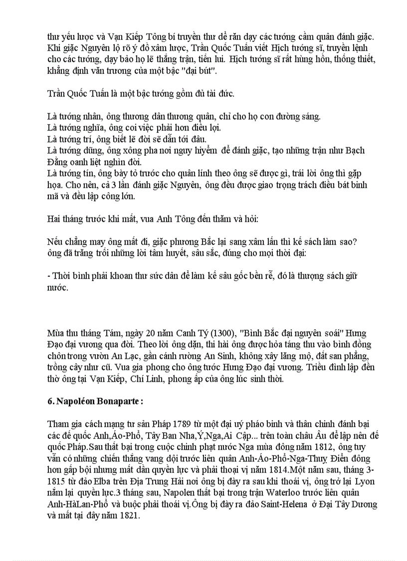 image for page Các vị tướng giỏi của thế giới