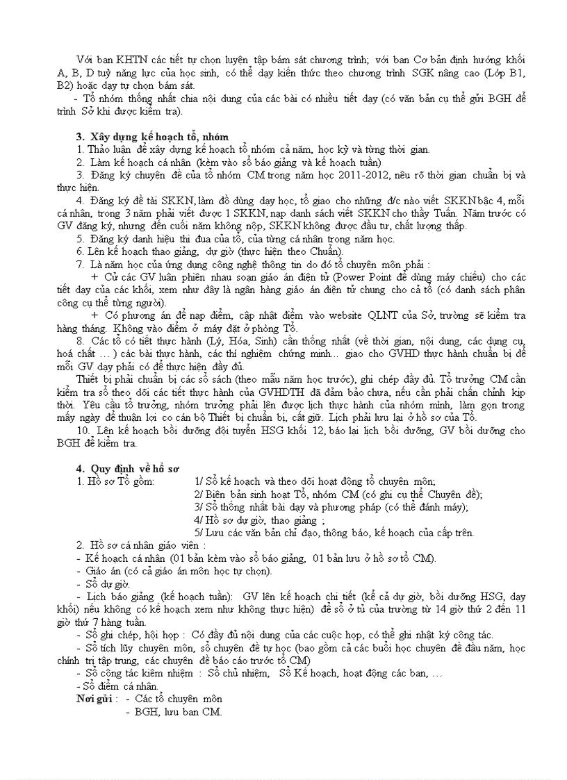 image for page Các yêu cầu về chuyên môn