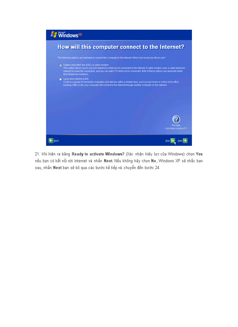 image for page Cách cài Ưin xp đơn giản