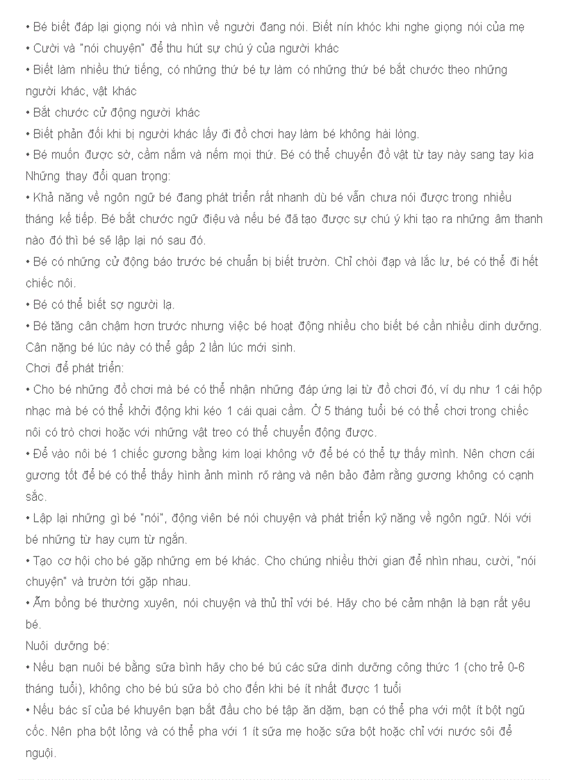 image for page Cách Chăm em bé